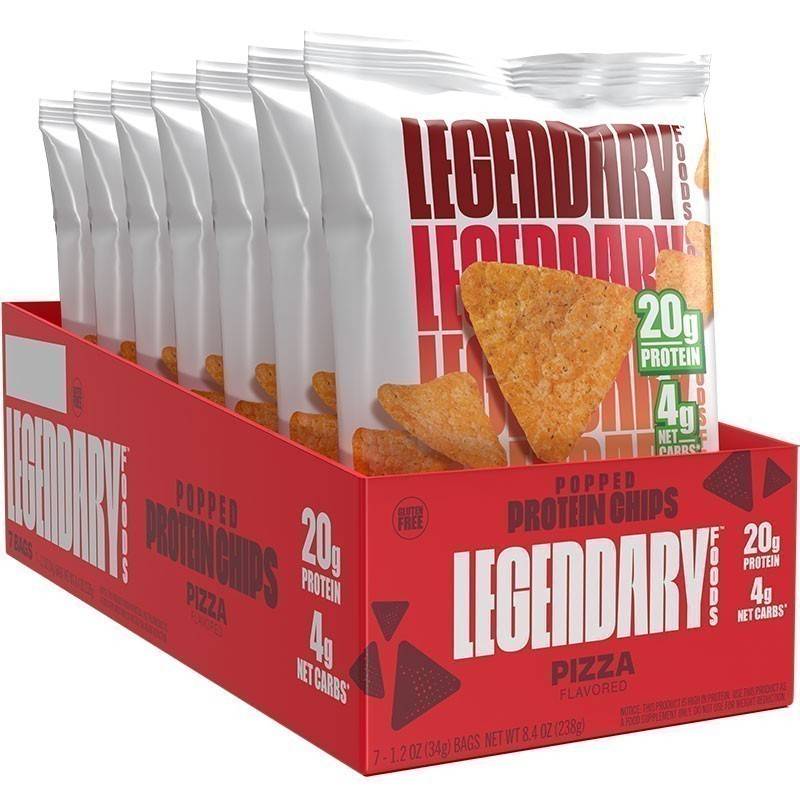 Legendary Foods Protein Chips Boîte de 7