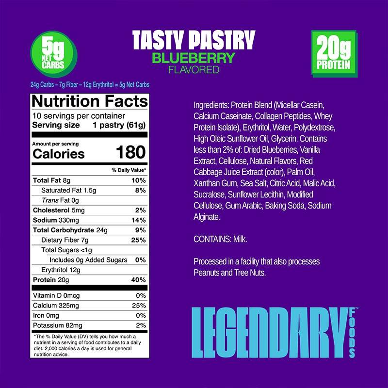 Legendary Foods Tasty Pastry Boîte de 10