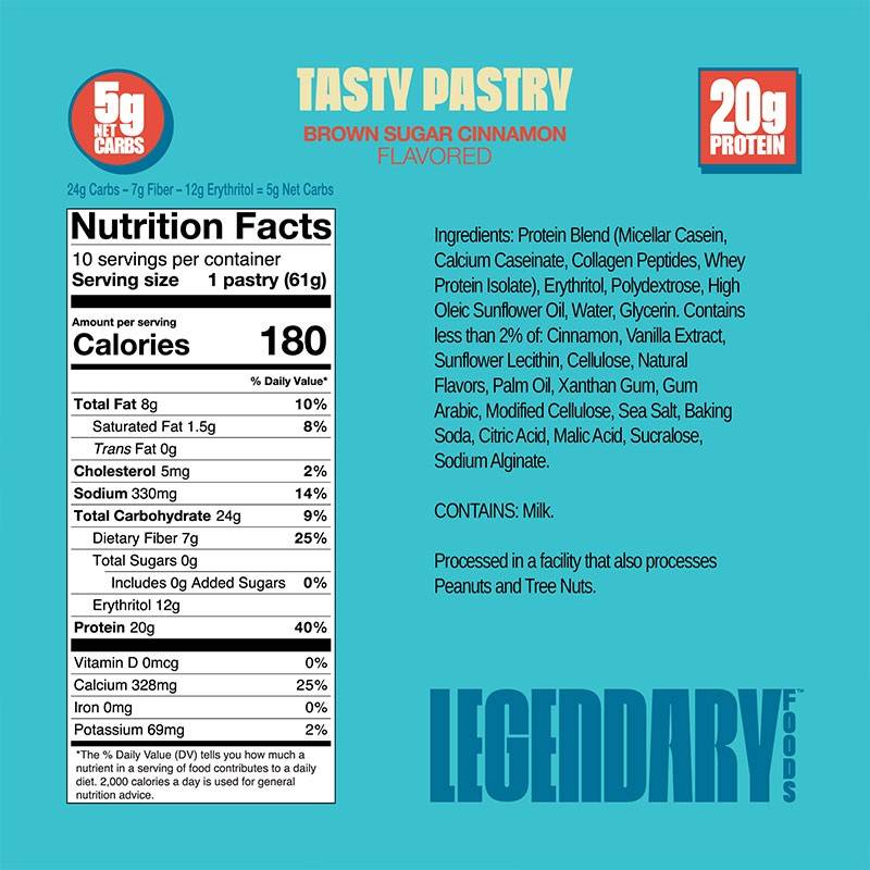 Legendary Foods Tasty Pastry Boîte de 10