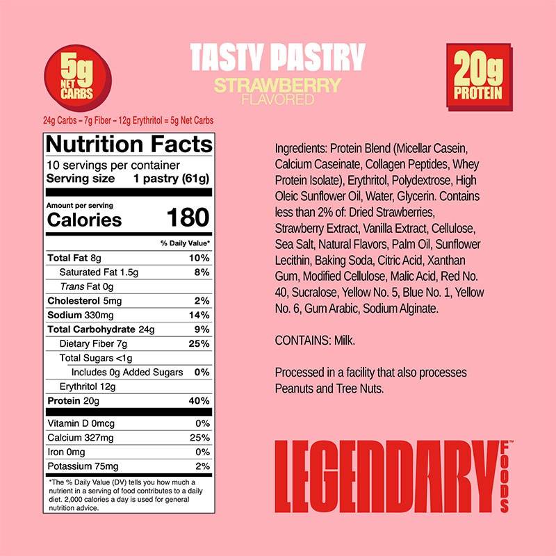 Legendary Foods Tasty Pastry Boîte de 10