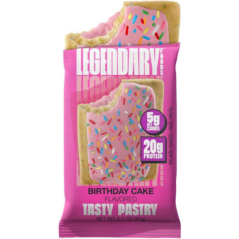 Legendary Foods Tasty Pastry Barre individuelle