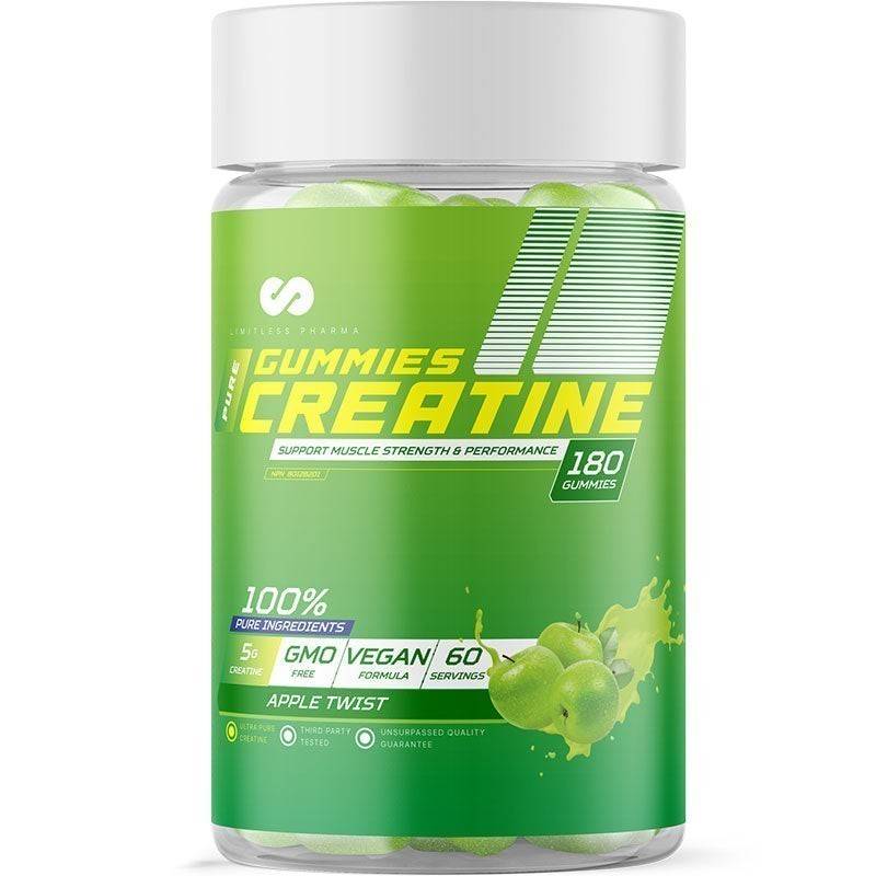 Limitless Pharma Jujubes de créatine 180 Jujubes
