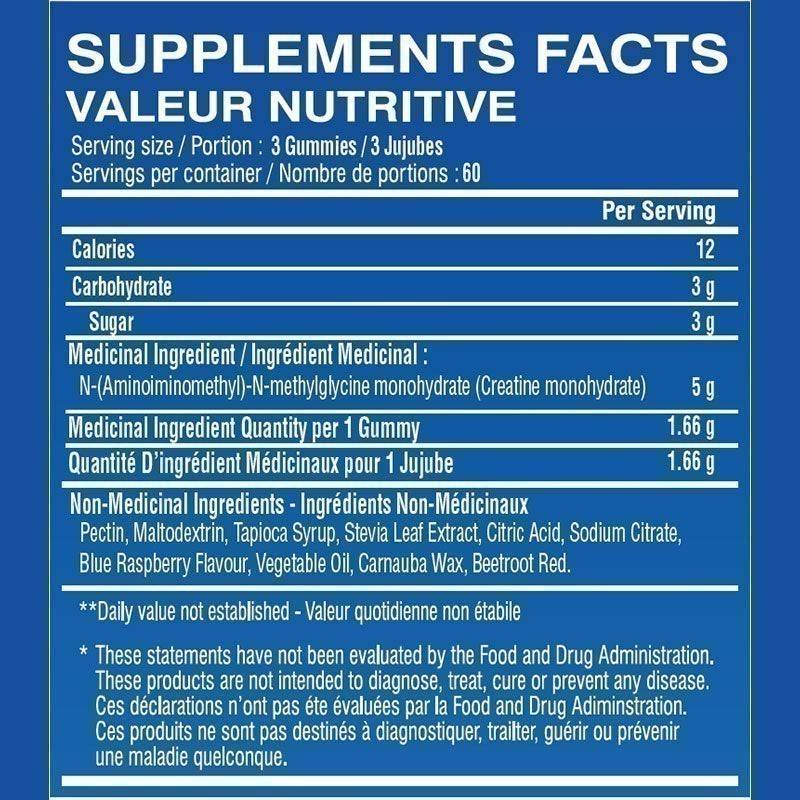 Limitless Pharma Jujubes de créatine 180 Jujubes