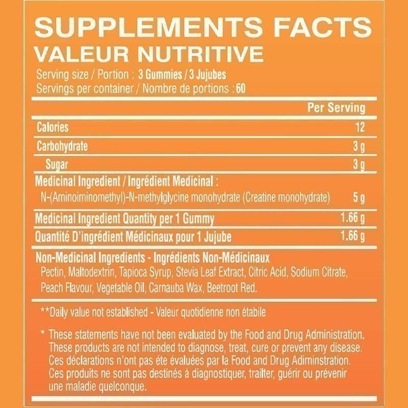 Limitless Pharma Jujubes de créatine 180 Jujubes