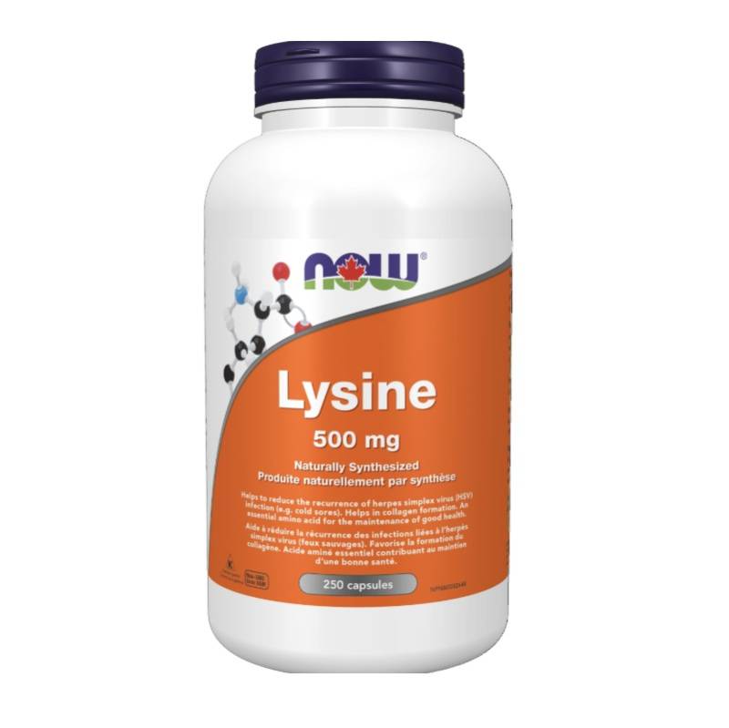 NOW L-Lysine 500 mg (250ct)
