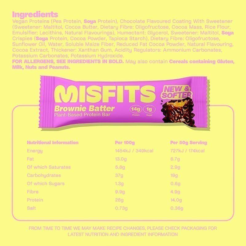 Misfits Barre Végane à l'unité (1)