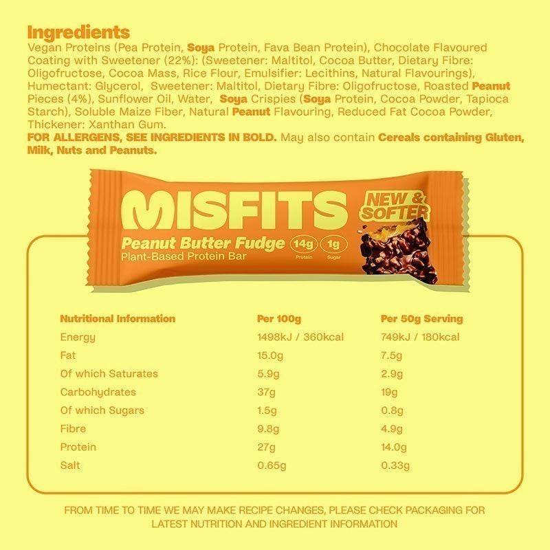 Misfits Barre Végane à l'unité (1)