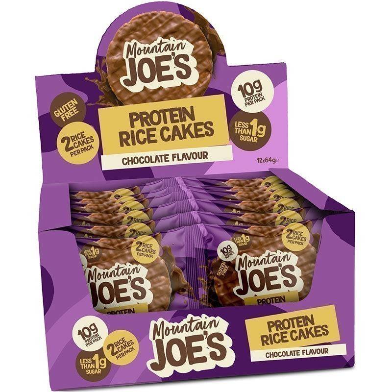 Mountain Joe's Protein Rice Cakes Boîte de 12