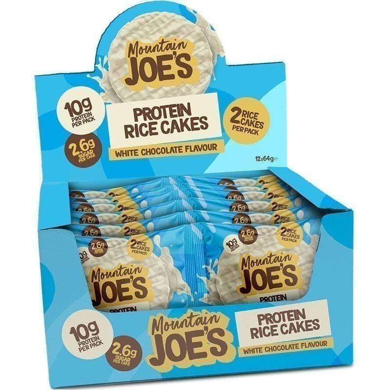 Mountain Joe's Protein Rice Cakes Boîte de 12