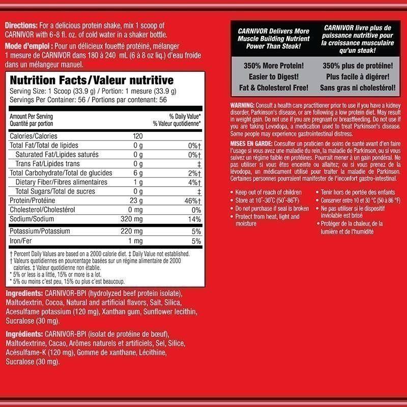 Muscle Meds Carnivor 4lb