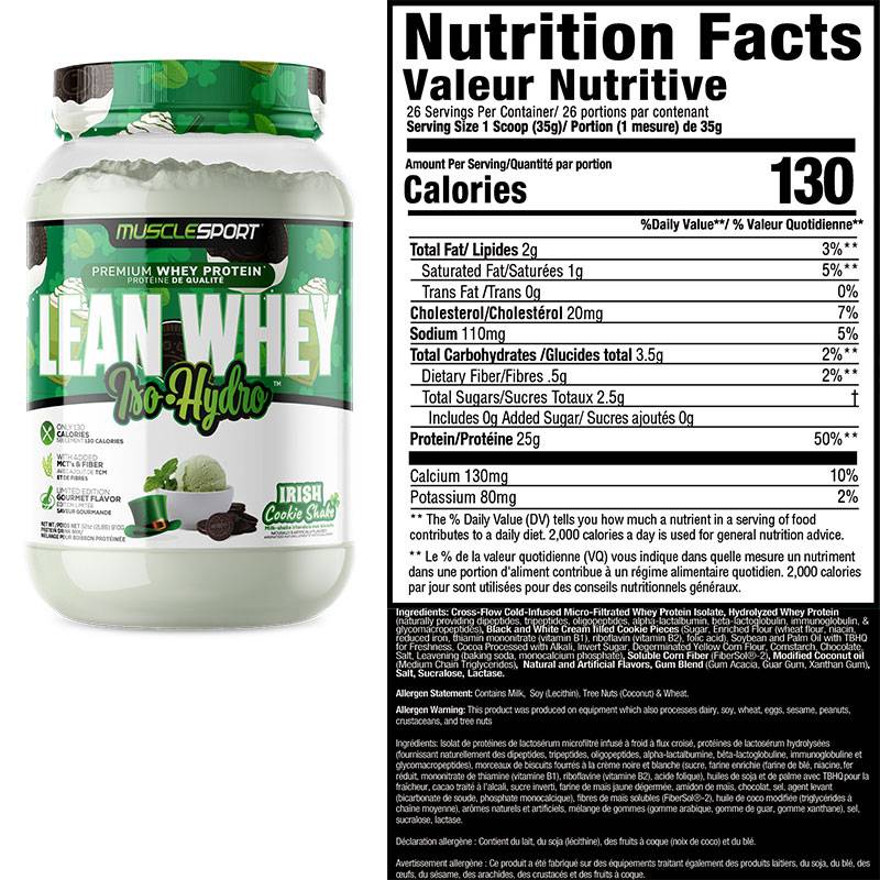 Muscle Sport Lean Whey 2lb
