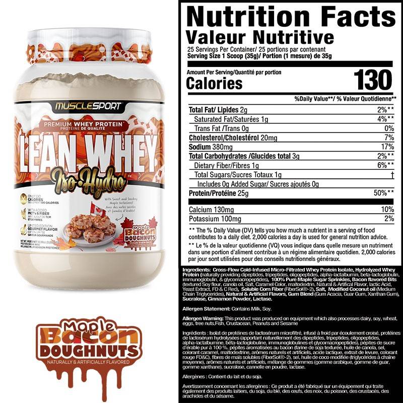 Muscle Sport Lean Whey 2lb