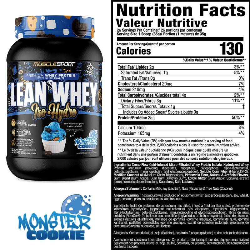 Muscle Sport Lean Whey 2lb