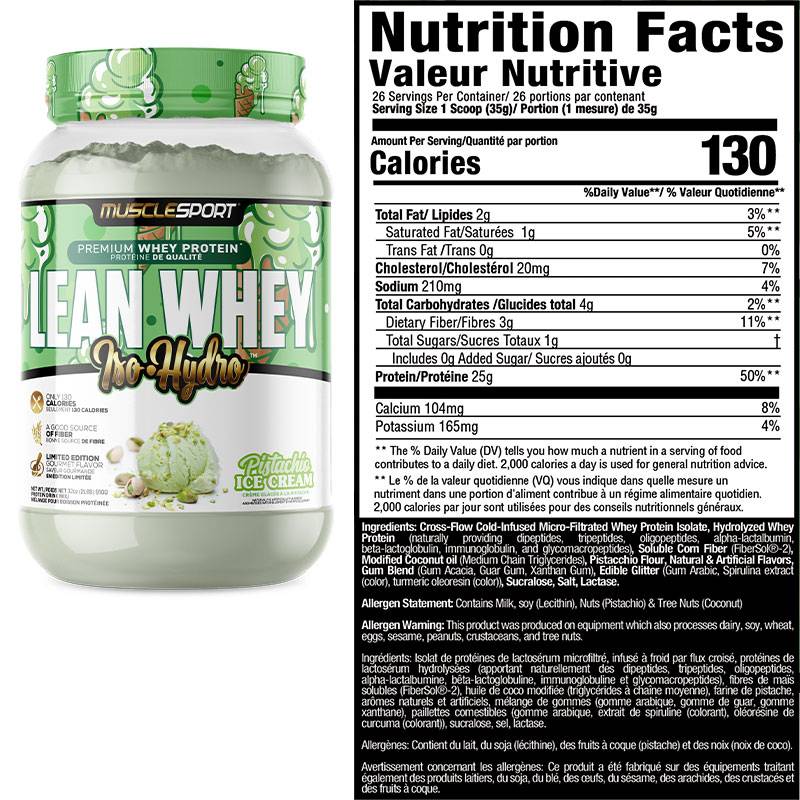 Muscle Sport Lean Whey 2lb