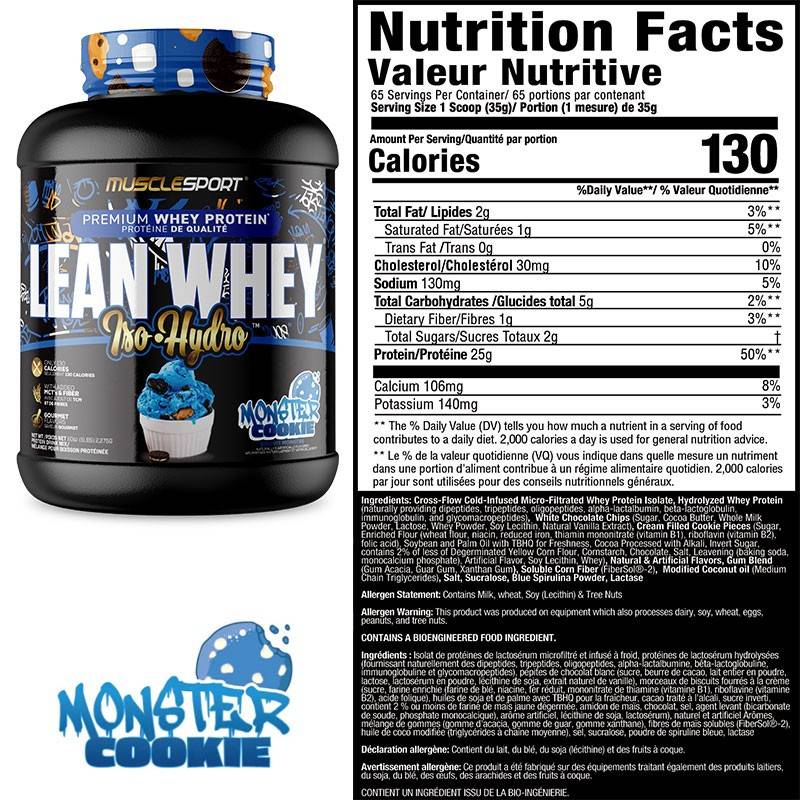 Muscle Sport Lean Whey 5lb