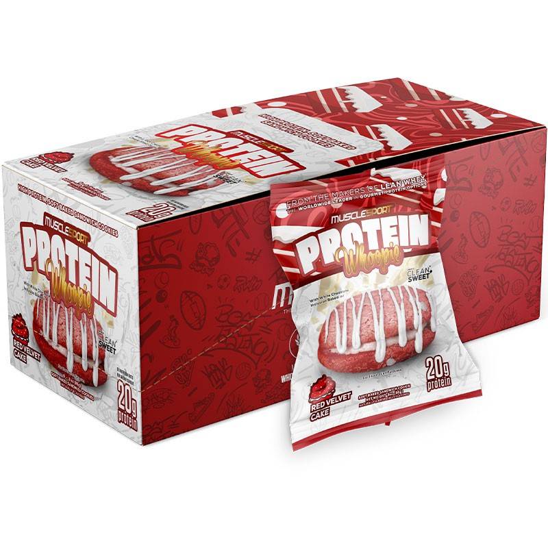 Muscle Sport Protein Whoopie - Boite de 6 Biscuits