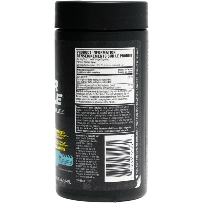 MuscleTech Clear Muscle  HMB Free Acid 42 Count