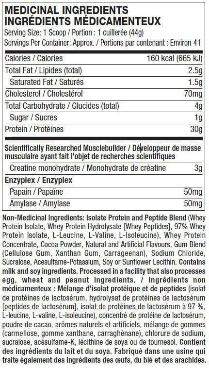 MuscleTech NitroTech 4lb