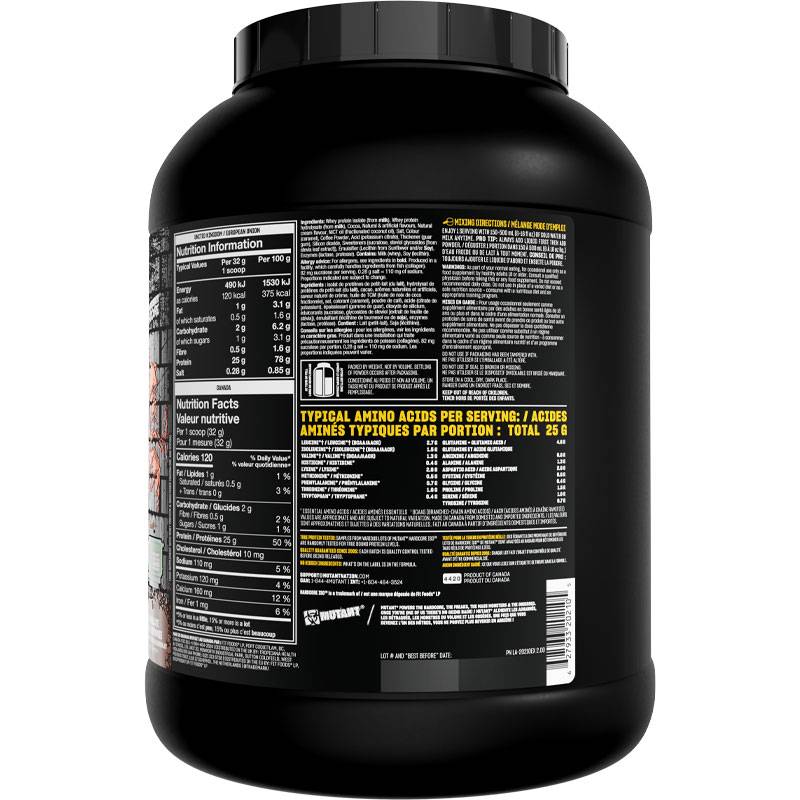 Mutant Hardcore Iso 4lb