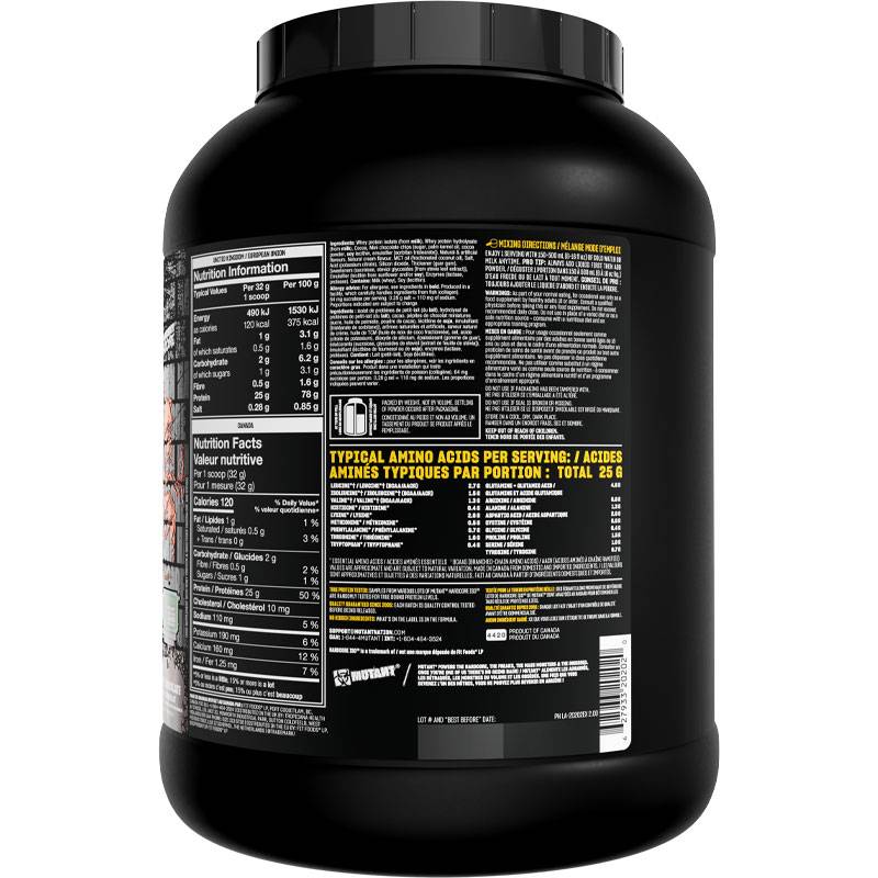Mutant Hardcore Iso 4lb