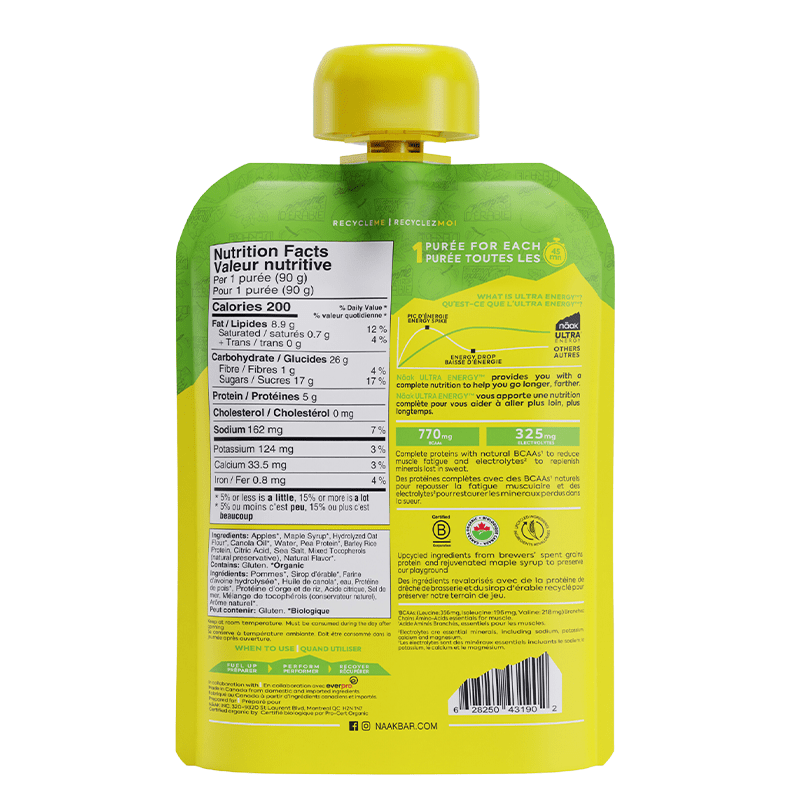 Naak Ultra Energy Purees 90g