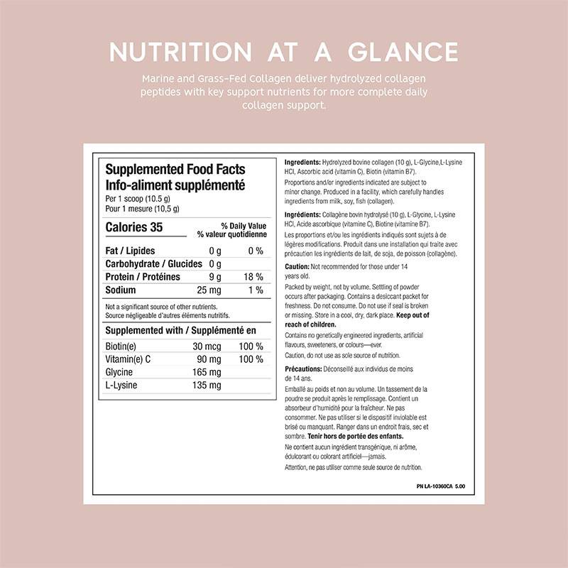 North Coast Naturals Grass Fed Collagen 500g
