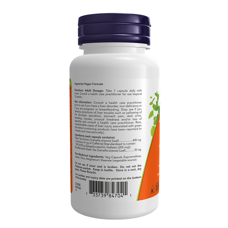 NOW EGCg GreenTea Ext 400mg 90 caps