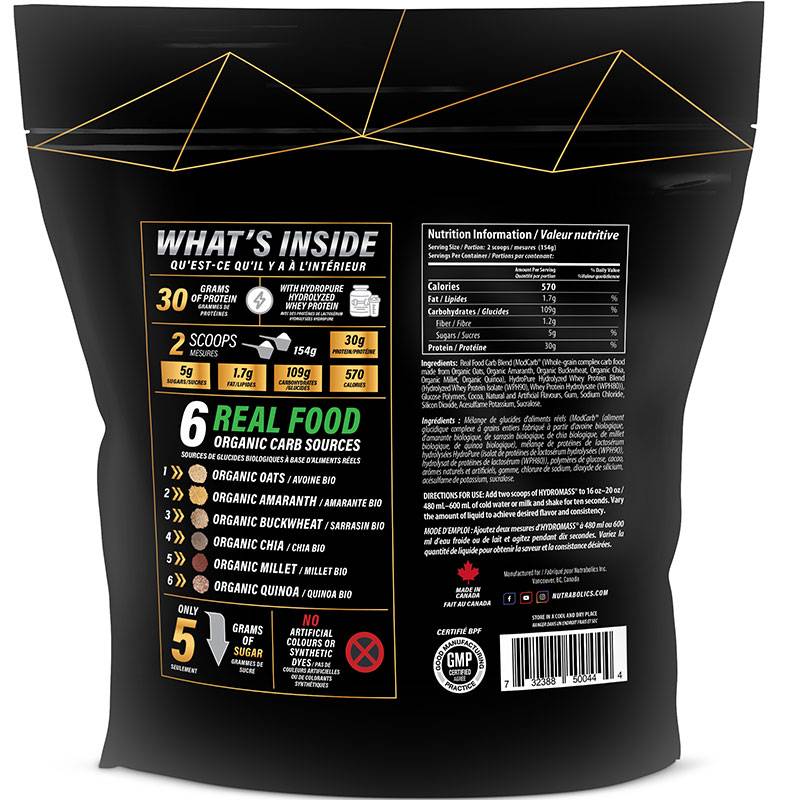 Nutrabolics Hydromass 3lb