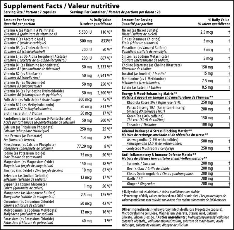 Nutrabolics Vitabolic 196 cap