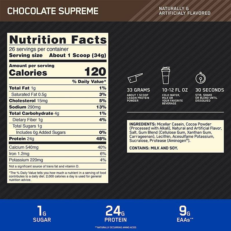 Optimum Nutrition Casein 2lb