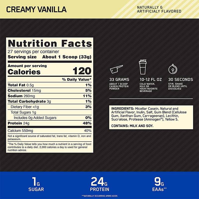 Optimum Nutrition Casein 2lb
