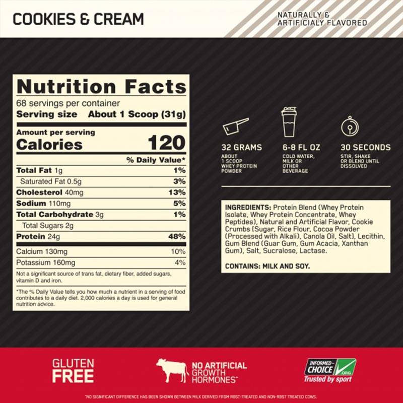 Optimum Nutrition 100% Whey 5lb