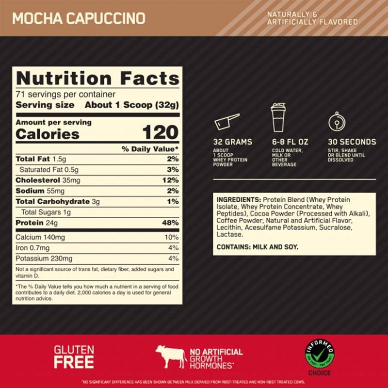 Optimum Nutrition 100% Whey 5lb