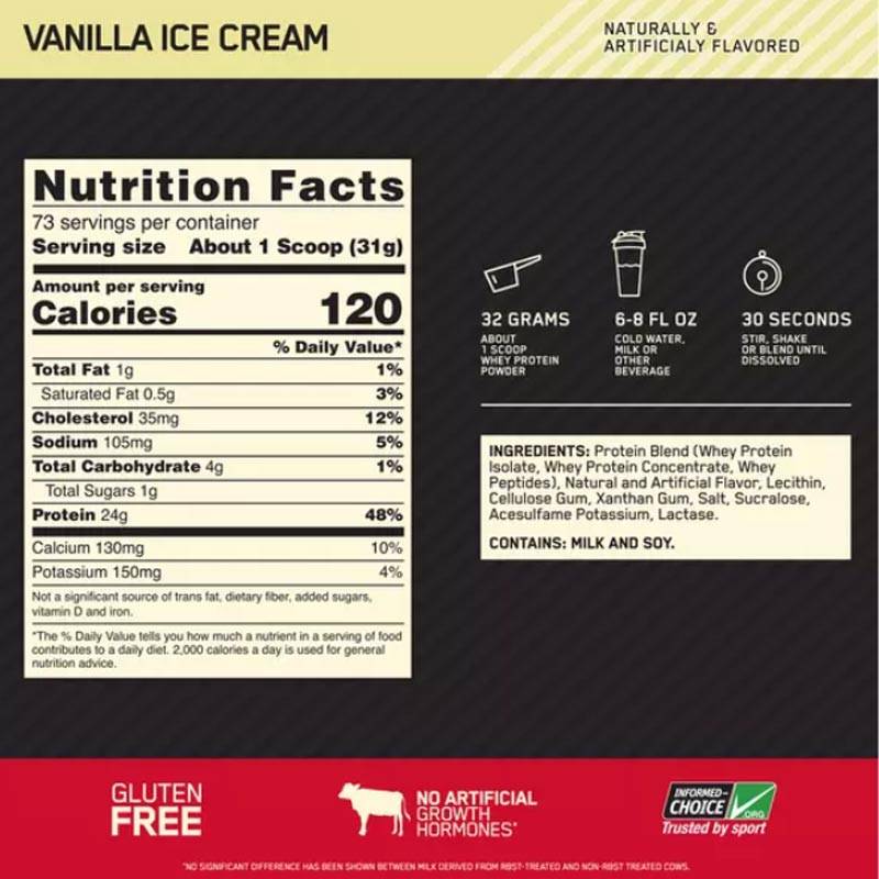 Optimum Nutrition 100% Whey 5lb