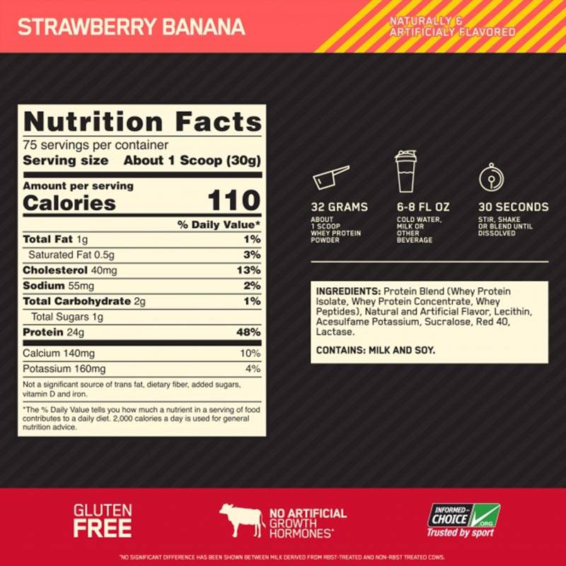 Optimum Nutrition 100% Whey 5lb