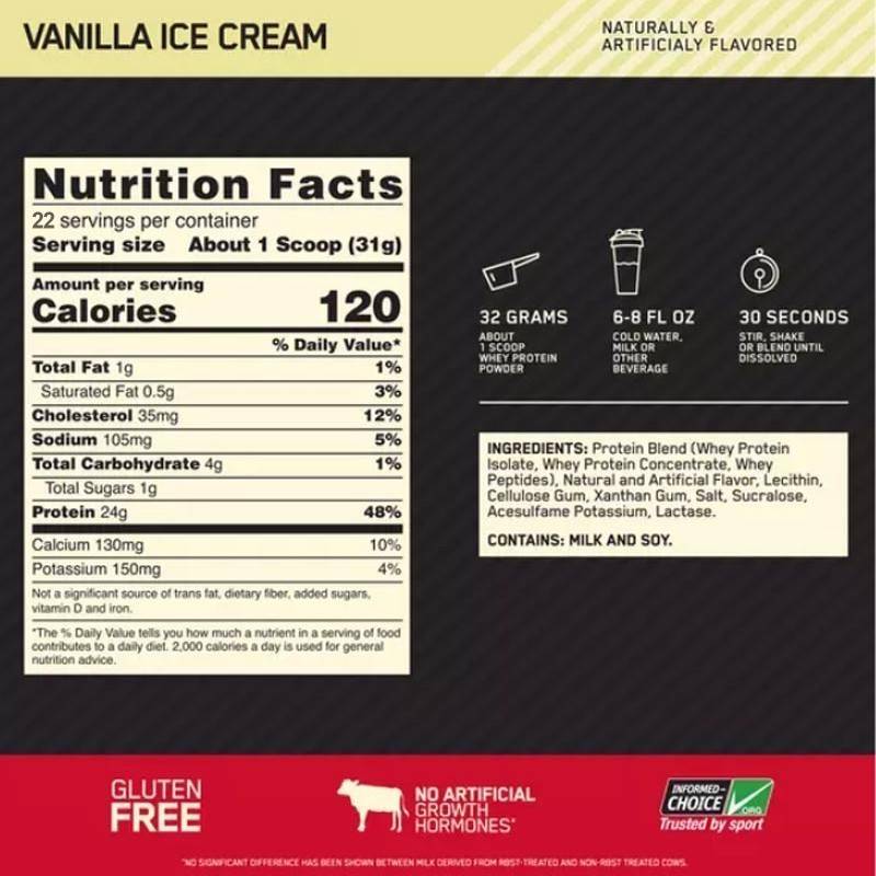 Optimum Nutrition 100% Whey 1.5lb