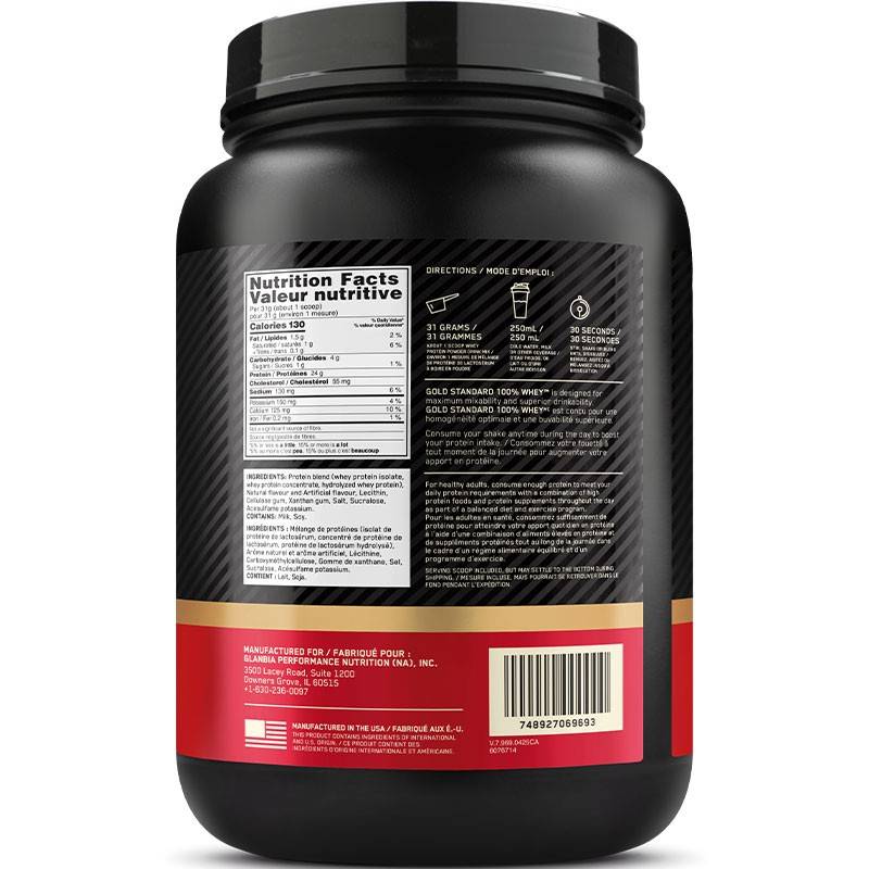 Optimum Nutrition 100% Whey 1.5lb