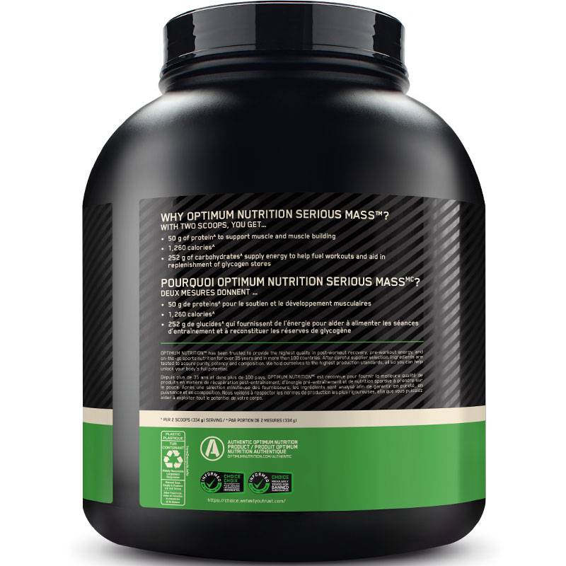 Optimum Nutrition Serious Mass 12lb
