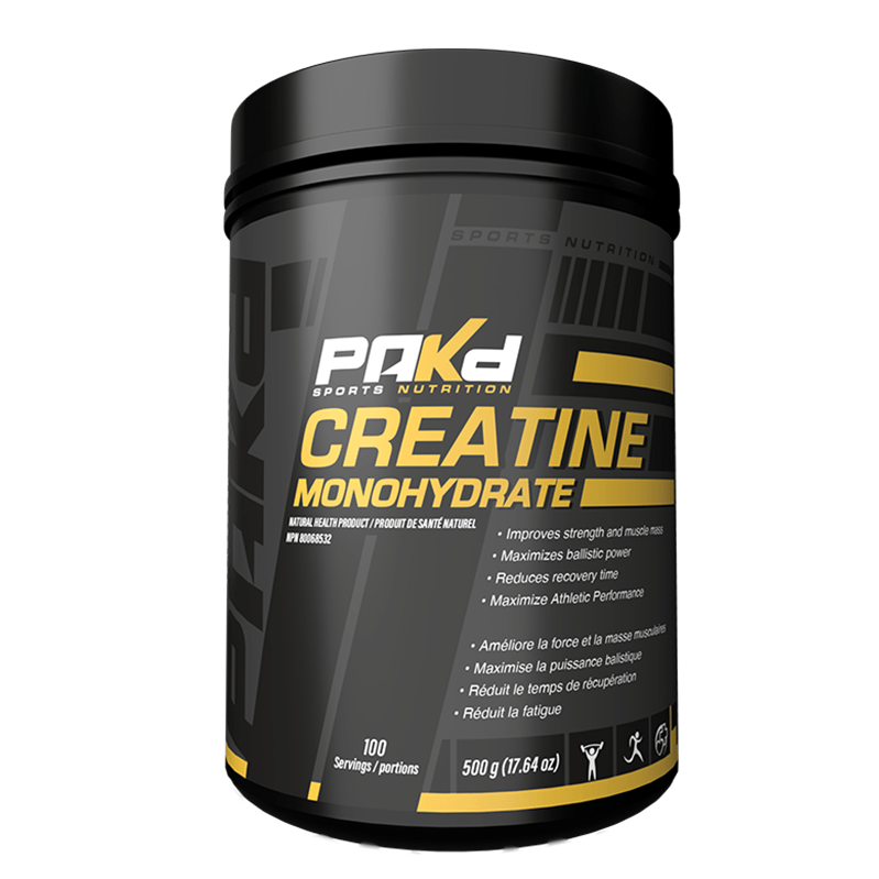 PAKd Nutrition Creatine 500g