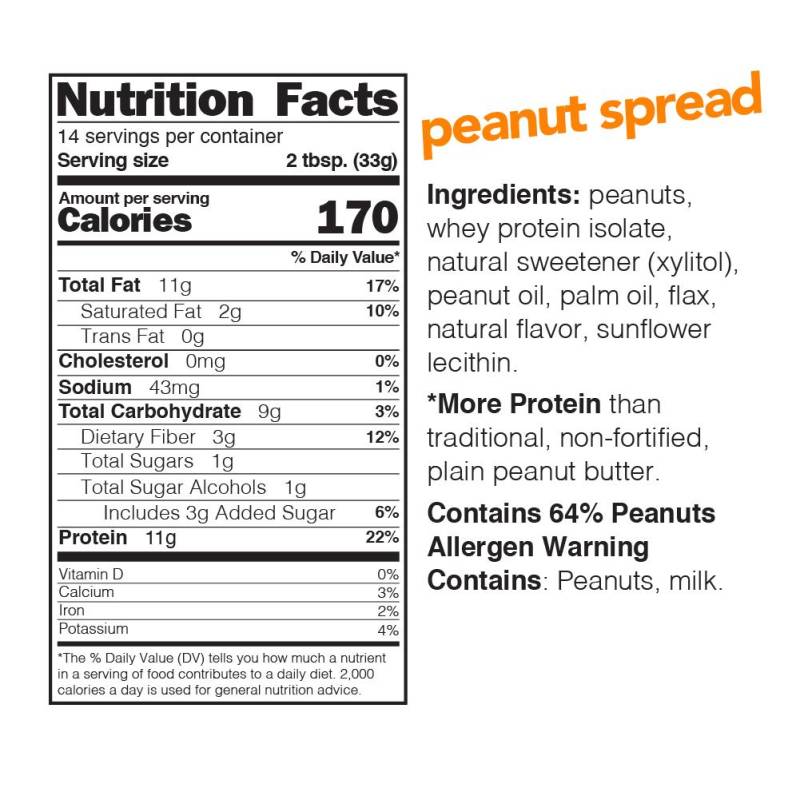 Nuts N More Peanut Butter 454g