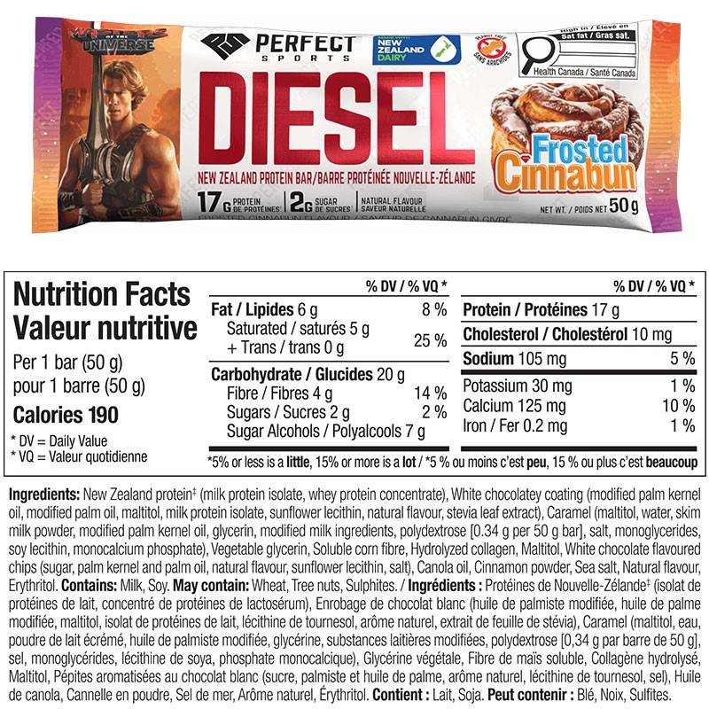Perfect Sports Diesel Boîtes de 12 barres