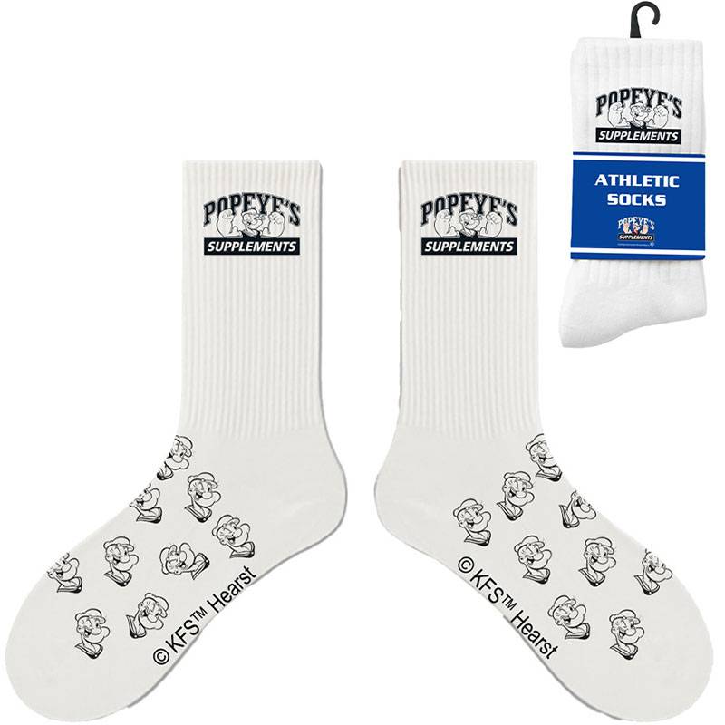 Popeye's Athletic Socks