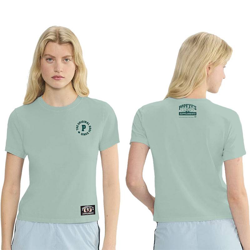 Popeye's Shirt Women's "The Original" Green