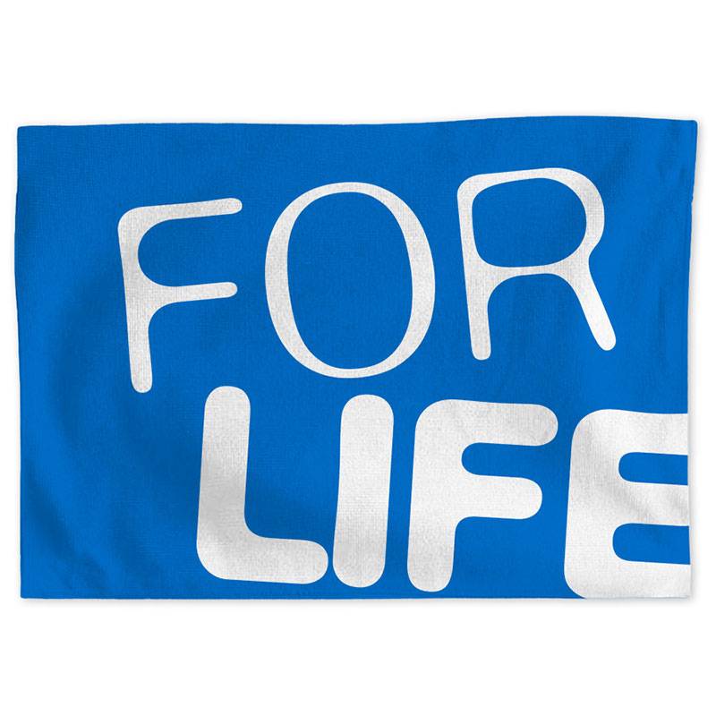 Popeye's "For Life" Gym Towel Microfibre 20" x 14"