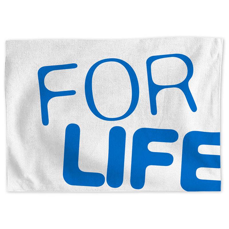 Popeye's "For Life" Gym Towel Microfibre 20" x 14"