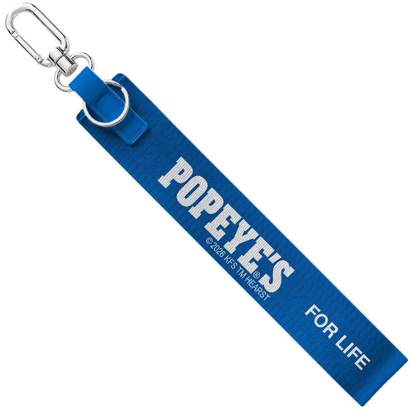 Popeye's Lanyard Keychain