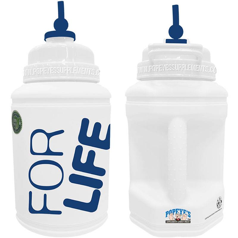 Popeye's Power Jug "For Life" 1/2 Gallon