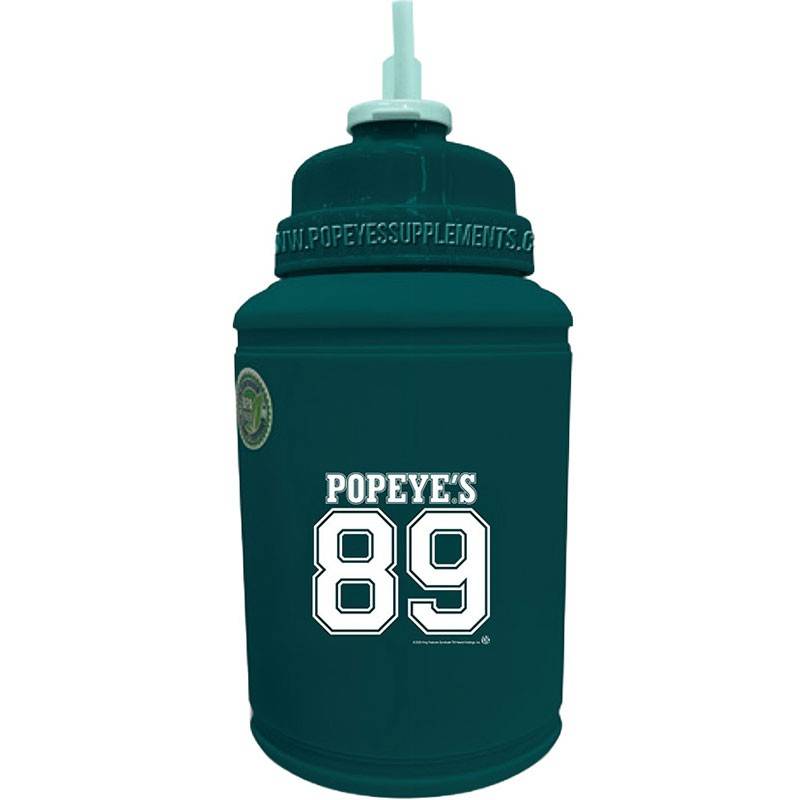 Popeye's Power Jug Flip-N-Sip "89" 1 Gallon