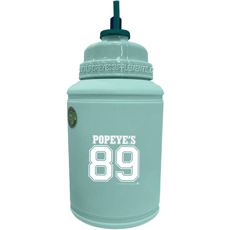 Popeye's Power Jug Flip-N-Sip "89" 1 Gallon