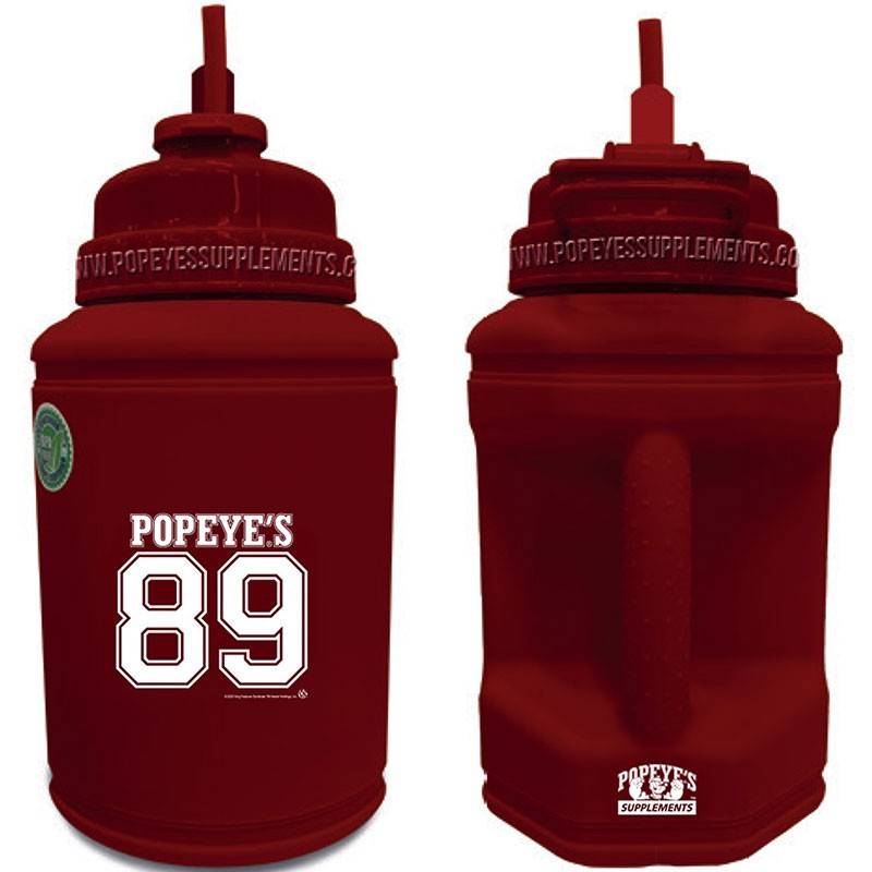 Popeye's Power Jug Flip-N-Sip "89" 1 Gallon